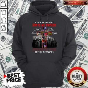 Alternative view of Official I Took My DNA Test God Is My Father Megadeth Fans Are My Brothers Signatures Shirt