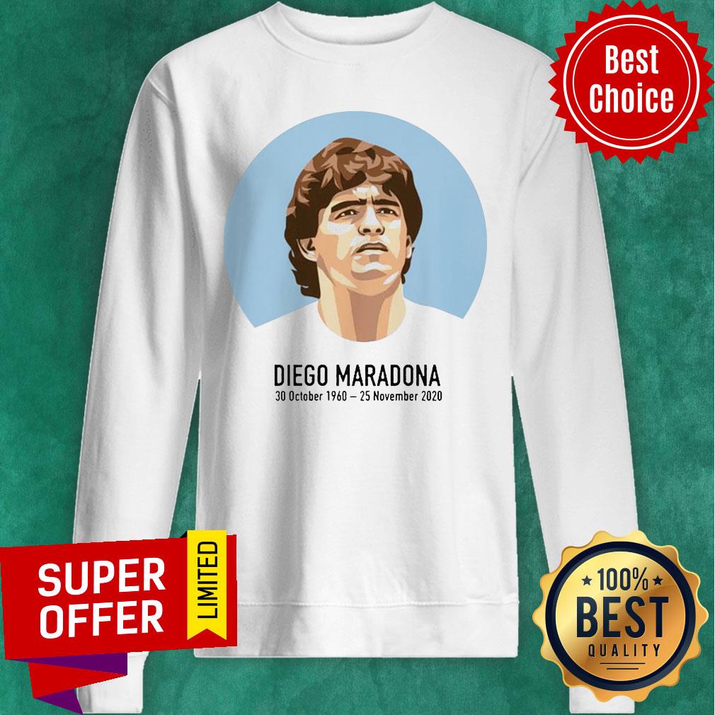 Awesome RIP Diego Maradona 30 October 1960 – 25 November 2020 Shirt - Image 5