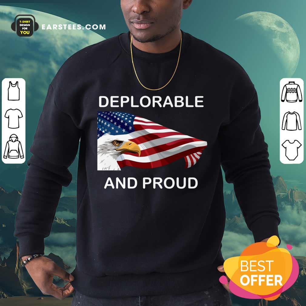 Deplorable And Proud Shirt - Image 3
