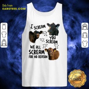 Alternative view of I Scream You Scream We All Scream Cows Shirt