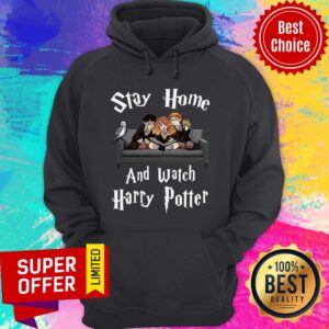 Alternative view of Premium Stay Home And Watch Harry Potter Face Mask Shirt