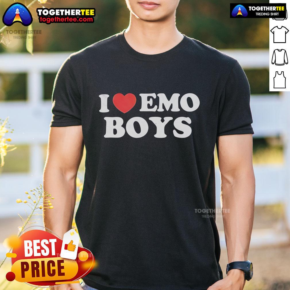 Pretty I Heart Emo Boys T-Shirt