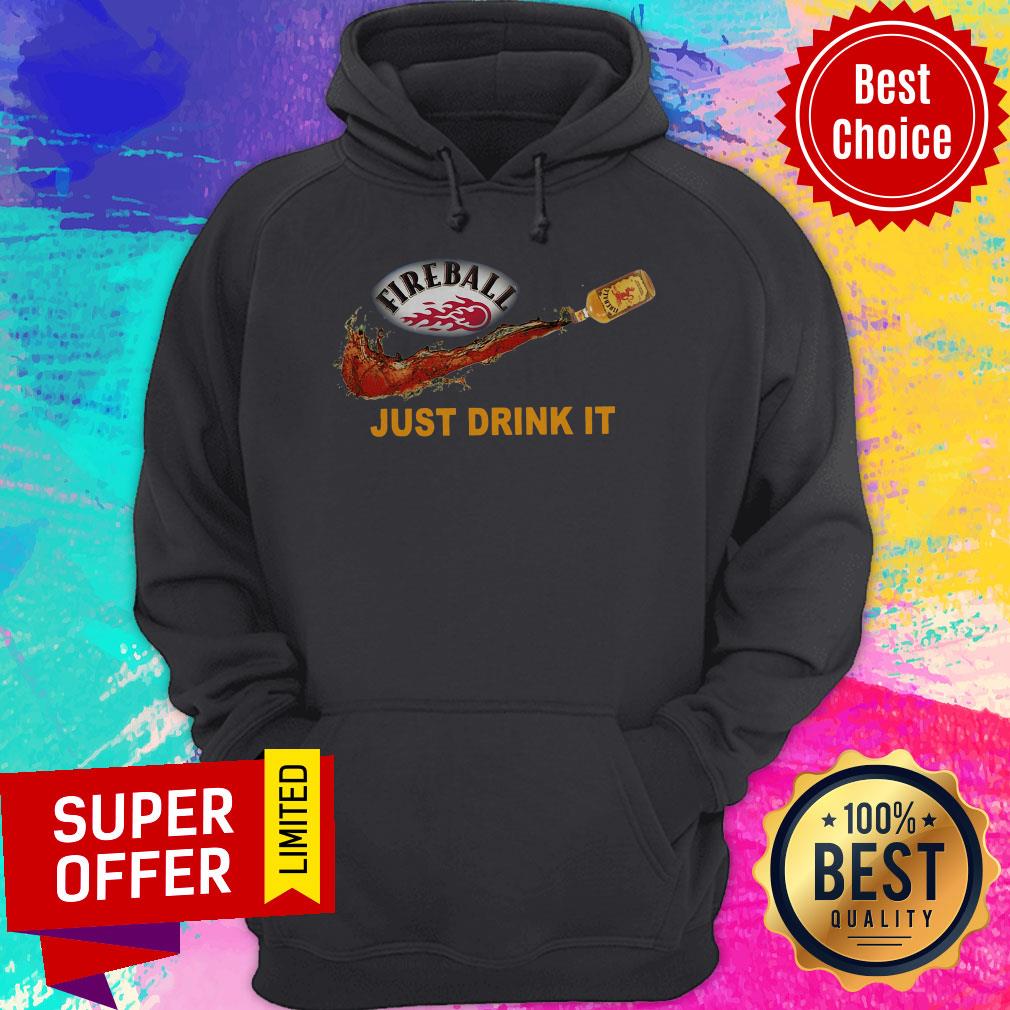 Funny Fireball Just Drink It Shirt - Image 3