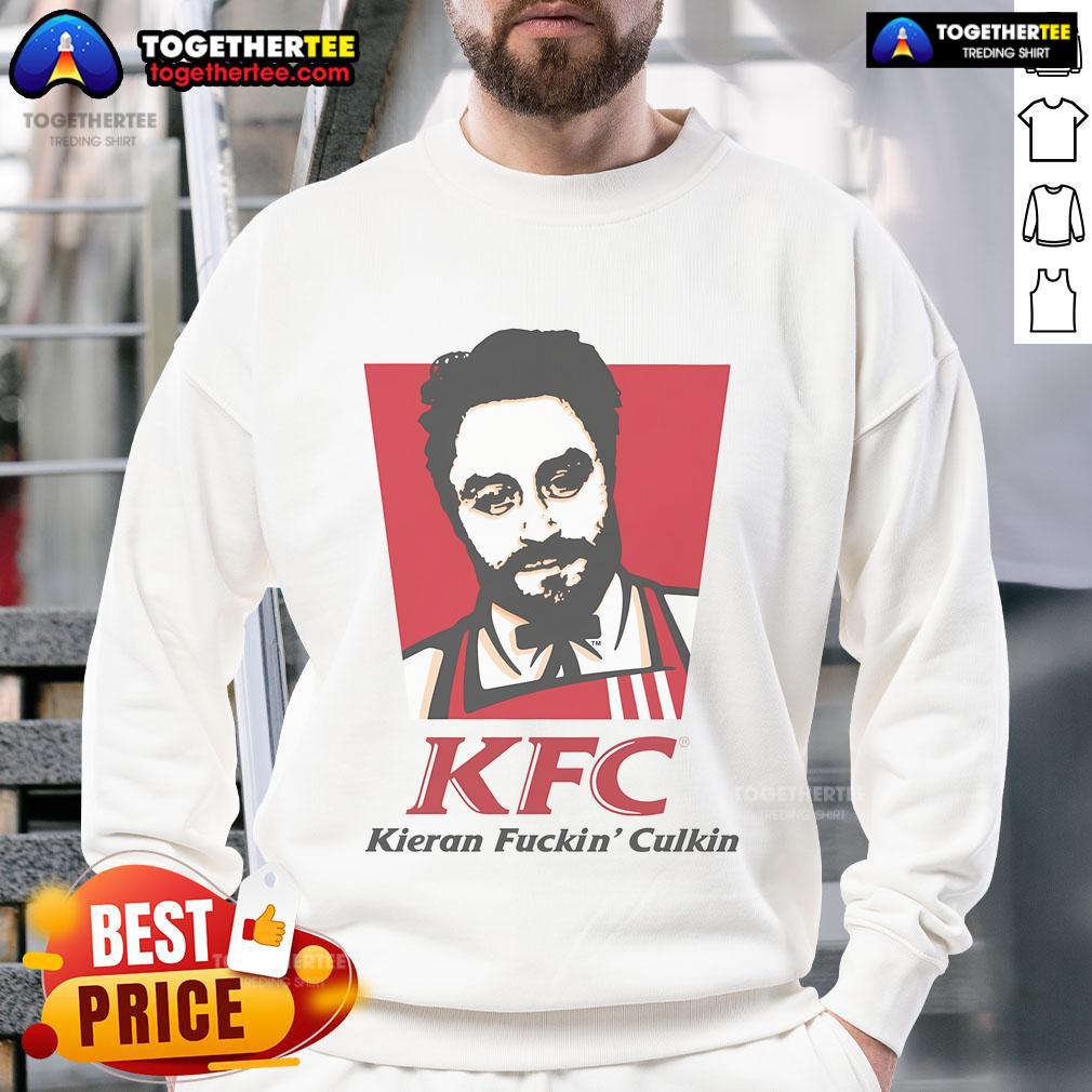 Official KFC Kieran Fckin' Culkin Fried Chicken Actor T-Shirt - Image 5