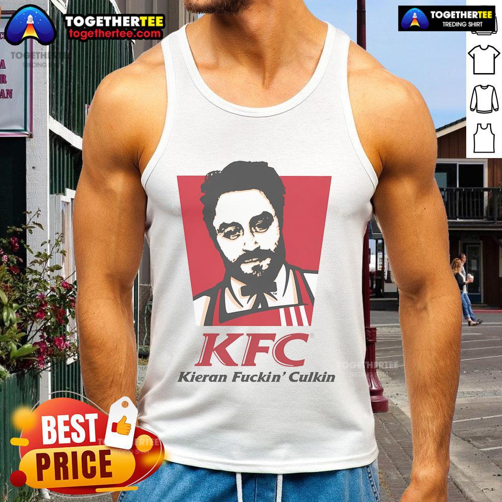 Official KFC Kieran Fckin' Culkin Fried Chicken Actor T-Shirt - Image 4