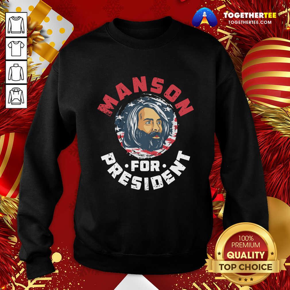 Premium Manson For President Shirt - Image 4