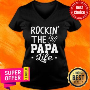 Alternative view of Hot Rockin’ The Papa Life Shirt