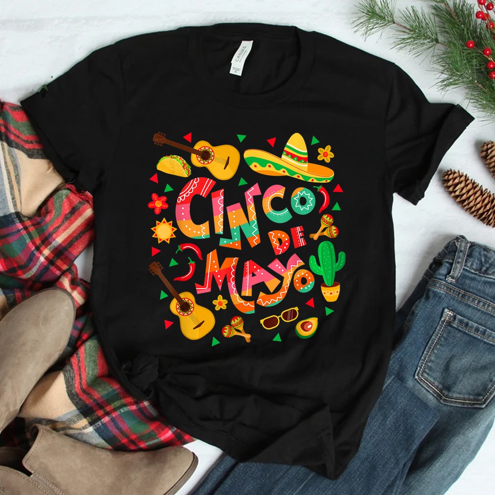 Cinco De Mayo Fiesta Surprise Camisa 5 De Mayo Viva Mexico Shirt
