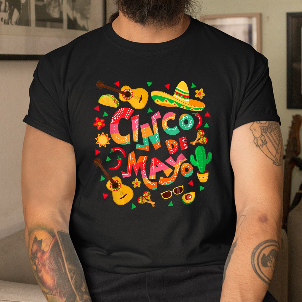 Cinco De Mayo Fiesta Surprise Camisa 5 De Mayo Viva Mexico Shirt - Image 3