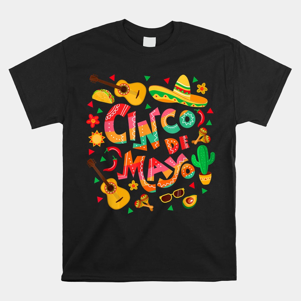 Cinco De Mayo Fiesta Surprise Camisa 5 De Mayo Viva Mexico Shirt - Image 4