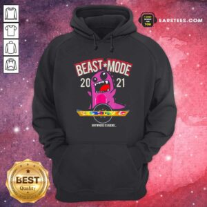 Alternative view of Funny Beast Mode 2021 Floating Shirt