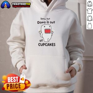 Alternative view of Awesome Sorry But Domo Is Out Of Cupcakes T-Shirt