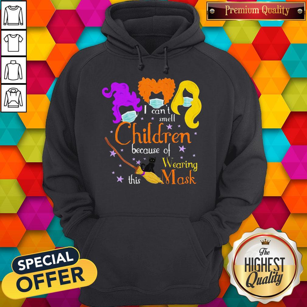Hocus Pocus I Can’t Smell Children Because Of Wearing This Mask Shirt - Image 5