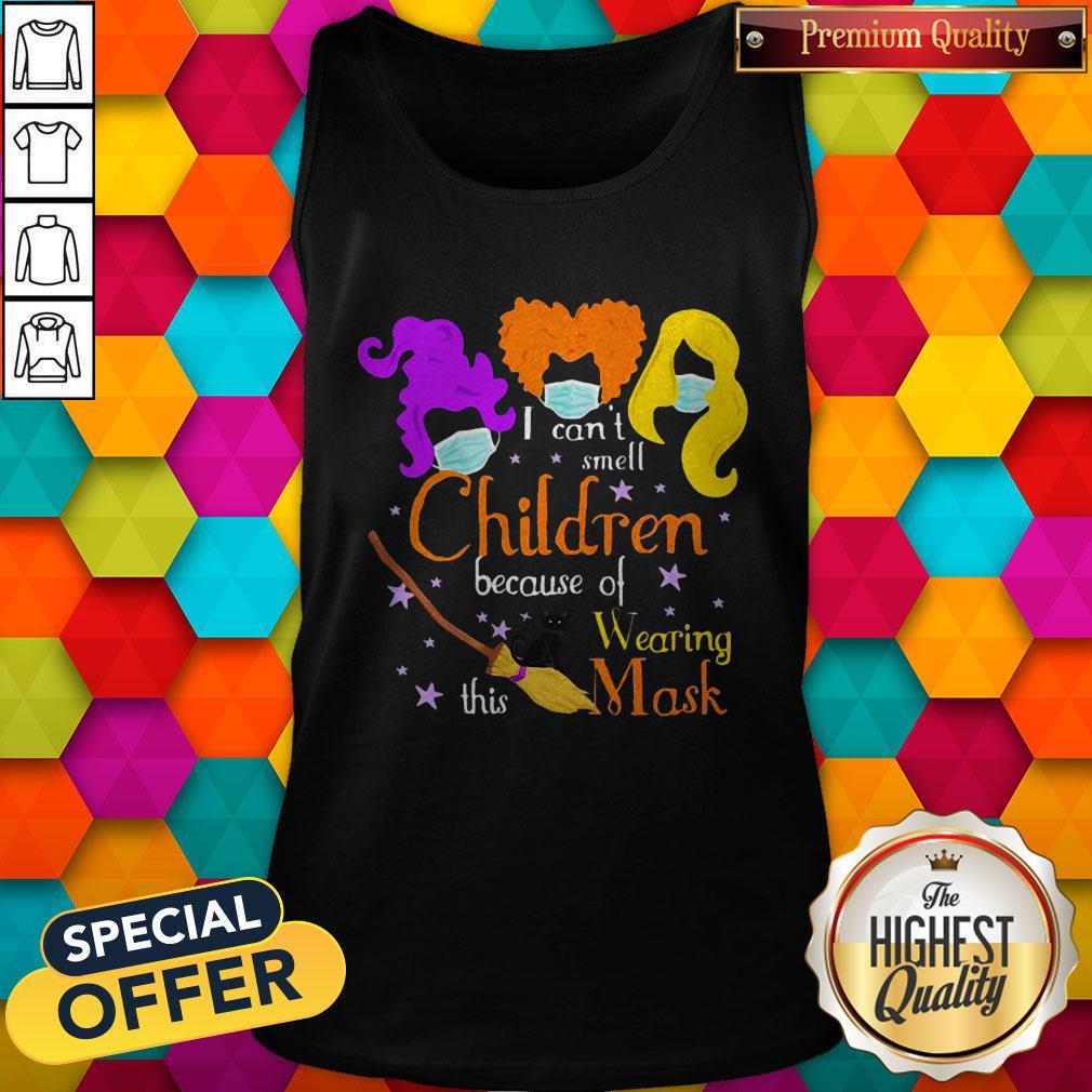 Hocus Pocus I Can’t Smell Children Because Of Wearing This Mask Shirt - Image 3