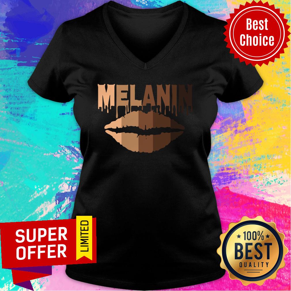Lip Melanin Shades Black Pride Shirt - Image 3