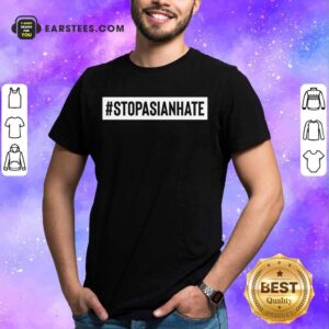 Hot Stop Asian Hate Surprised Shirt