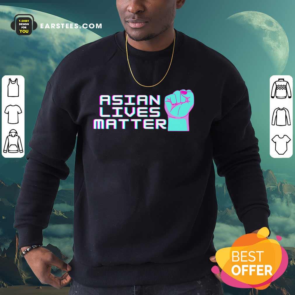 Original Asian Lives Matter Retro Shirt - Image 3
