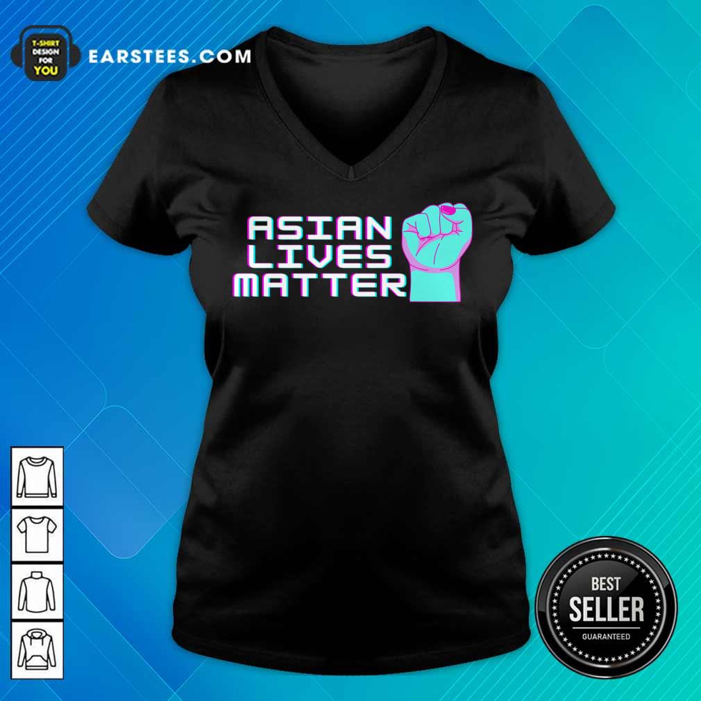 Original Asian Lives Matter Retro Shirt - Image 5