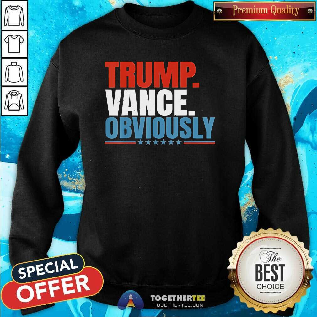 Official Trump Vance Obviously T-Shirt - Image 4