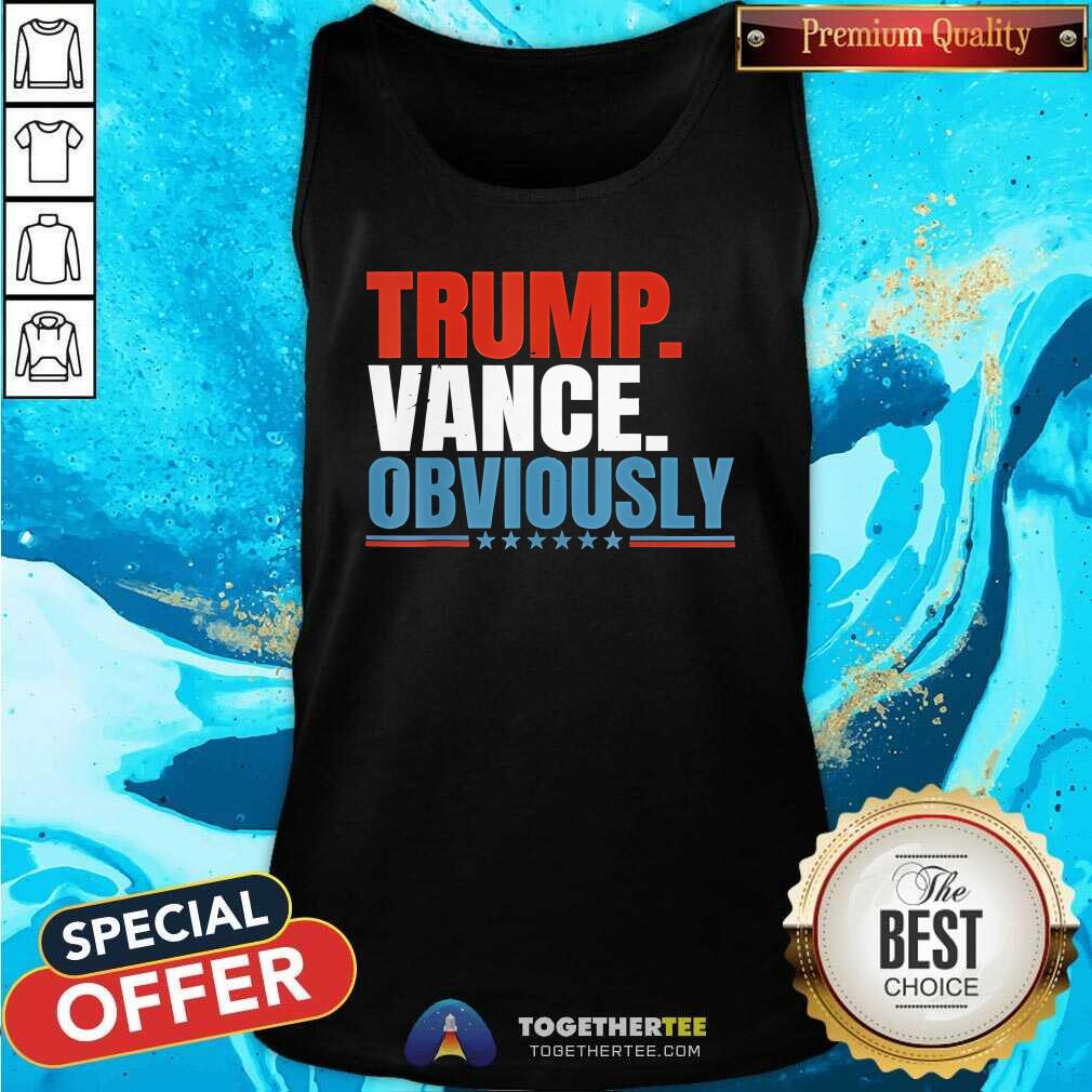 Official Trump Vance Obviously T-Shirt - Image 3