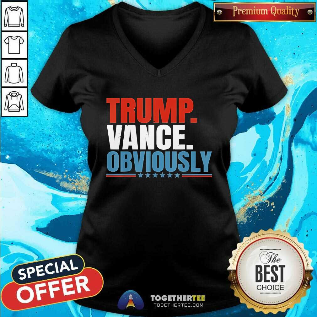 Official Trump Vance Obviously T-Shirt - Image 2
