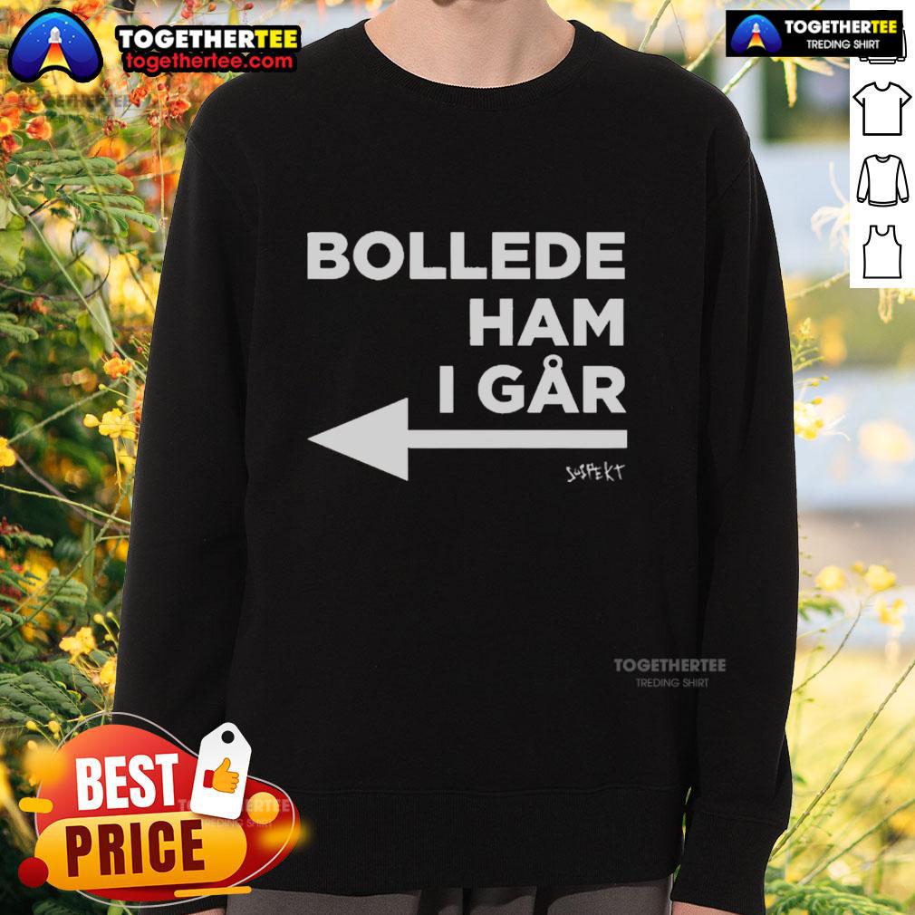 Official Bollede Ham I Går T-Shirt - Image 5