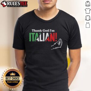 Official Thank God I'm Italian Hand T-Shirt