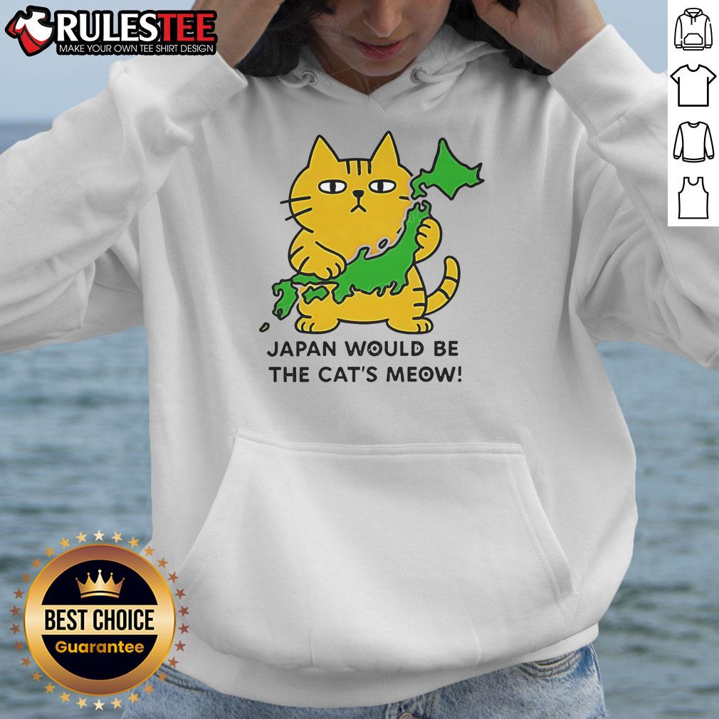 Cute Japan Would Be The Cat's Meow T-Shirt - Image 2