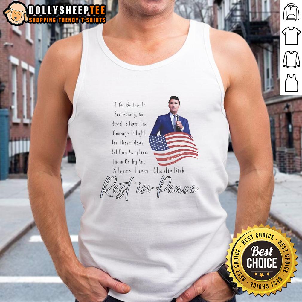 Premium Rememberence Patriot Charlie Kirk Rest In Peace T-Shirt - Image 4
