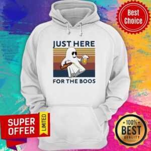 Ghost Beer Just Here For The Boos Vintage Shirt