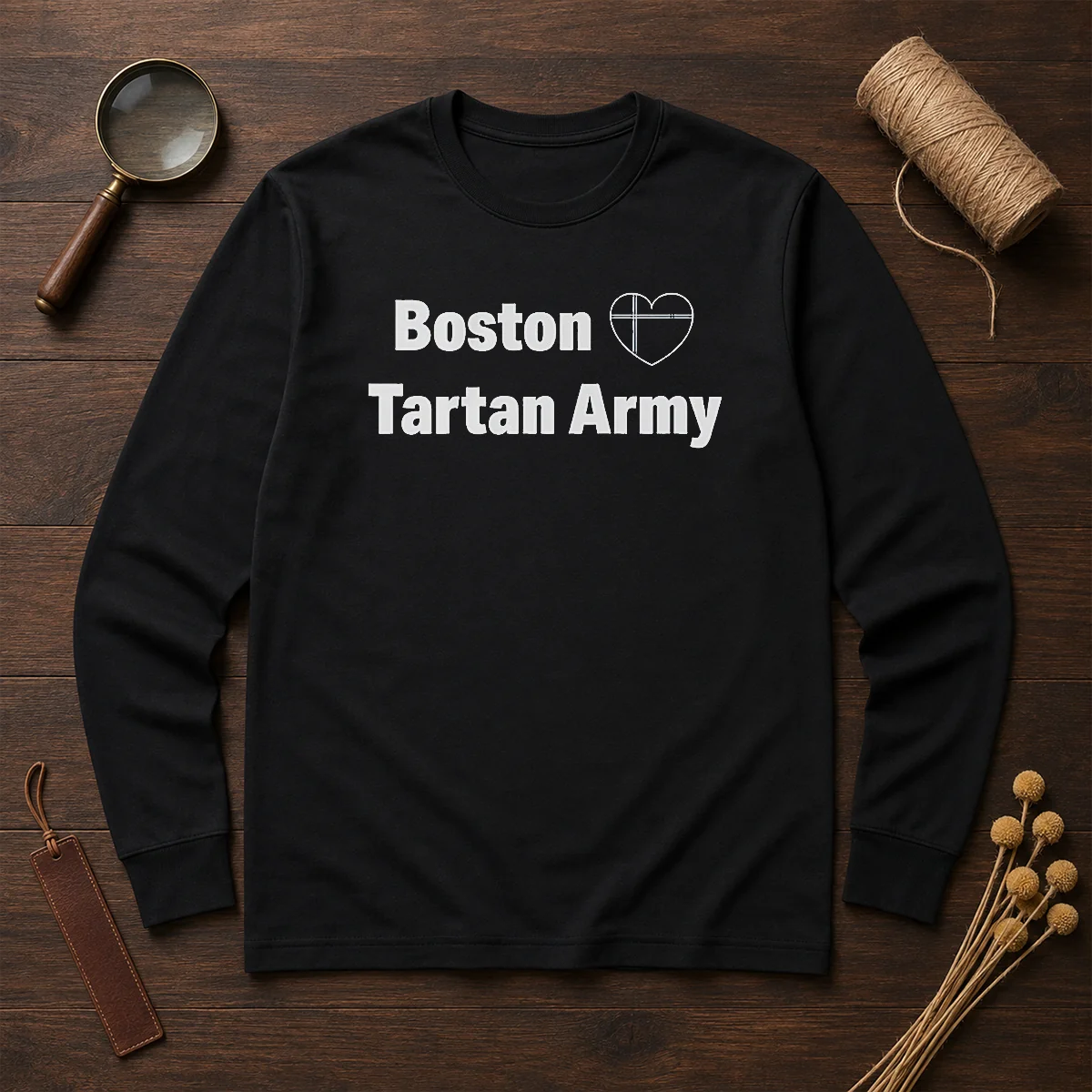 Nice Boston Tartan Army I Love Scotland Soccer National Team Supporters Shirt - Image 6