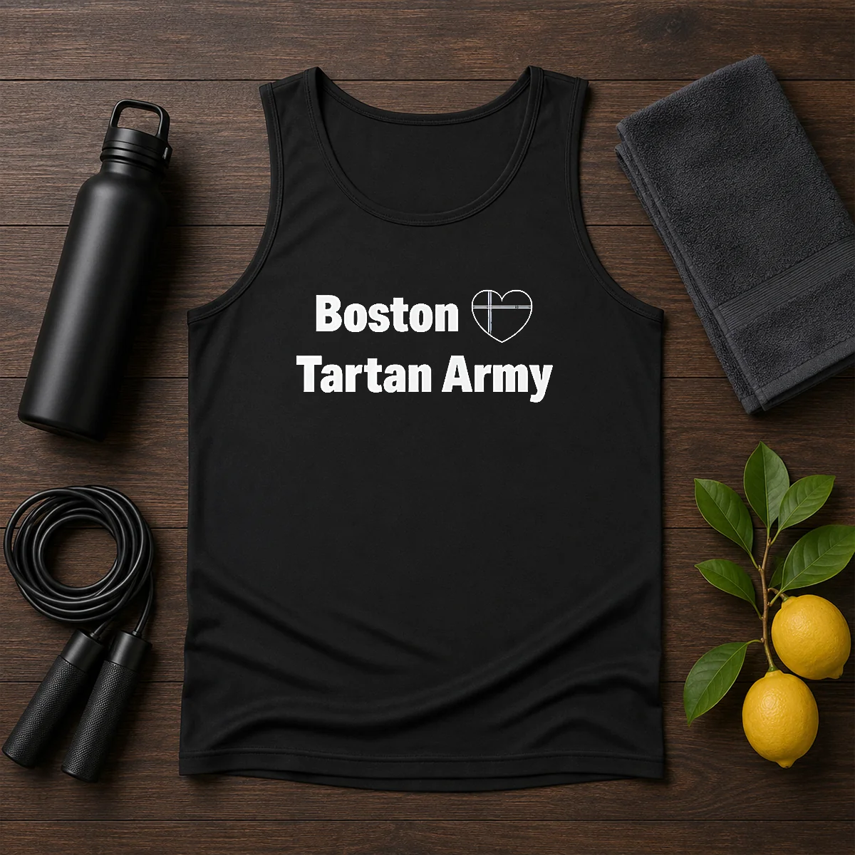Nice Boston Tartan Army I Love Scotland Soccer National Team Supporters Shirt - Image 3