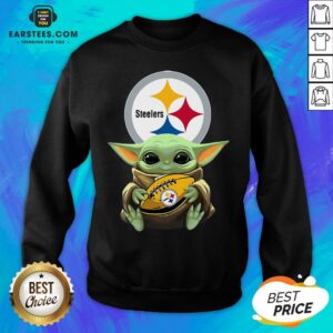 Alternative view of Original Baby Yoda Rugby Steelers Shirt