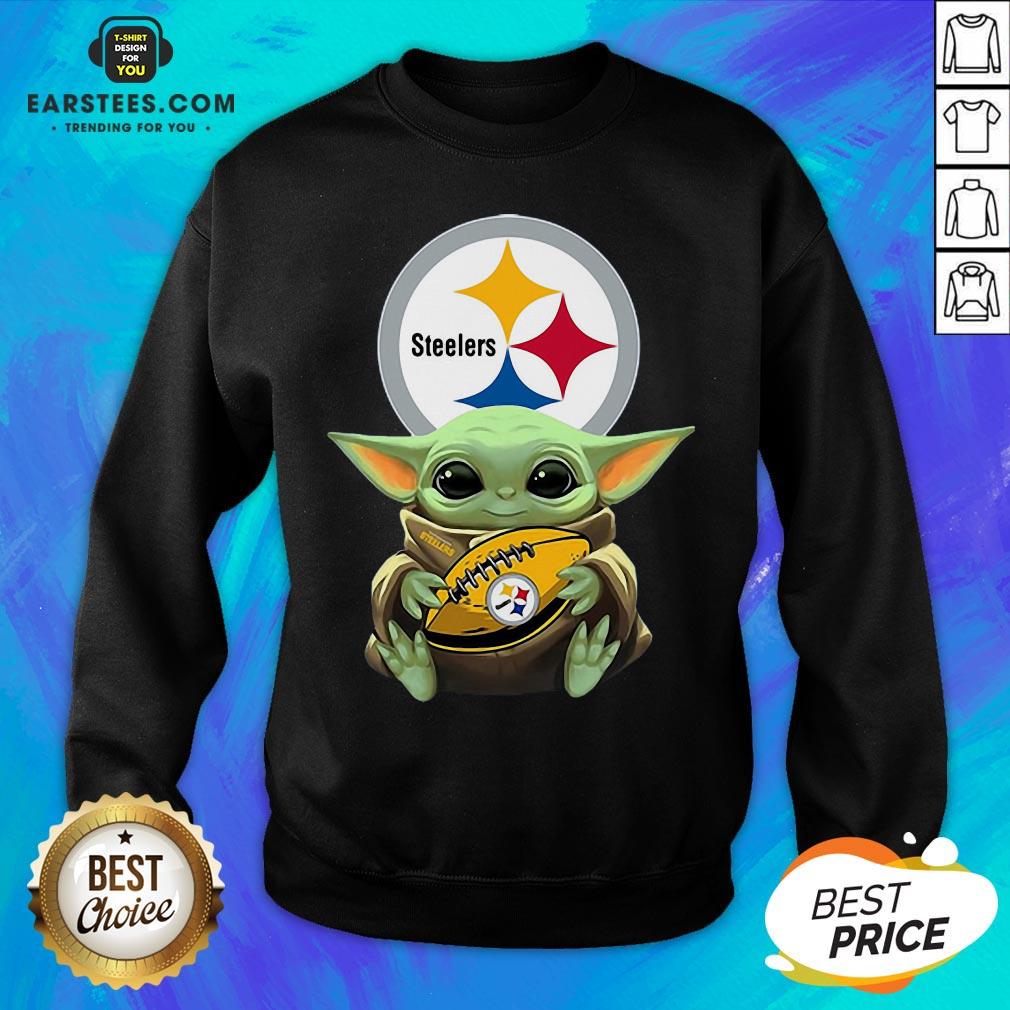 Original Baby Yoda Rugby Steelers Shirt - Image 2