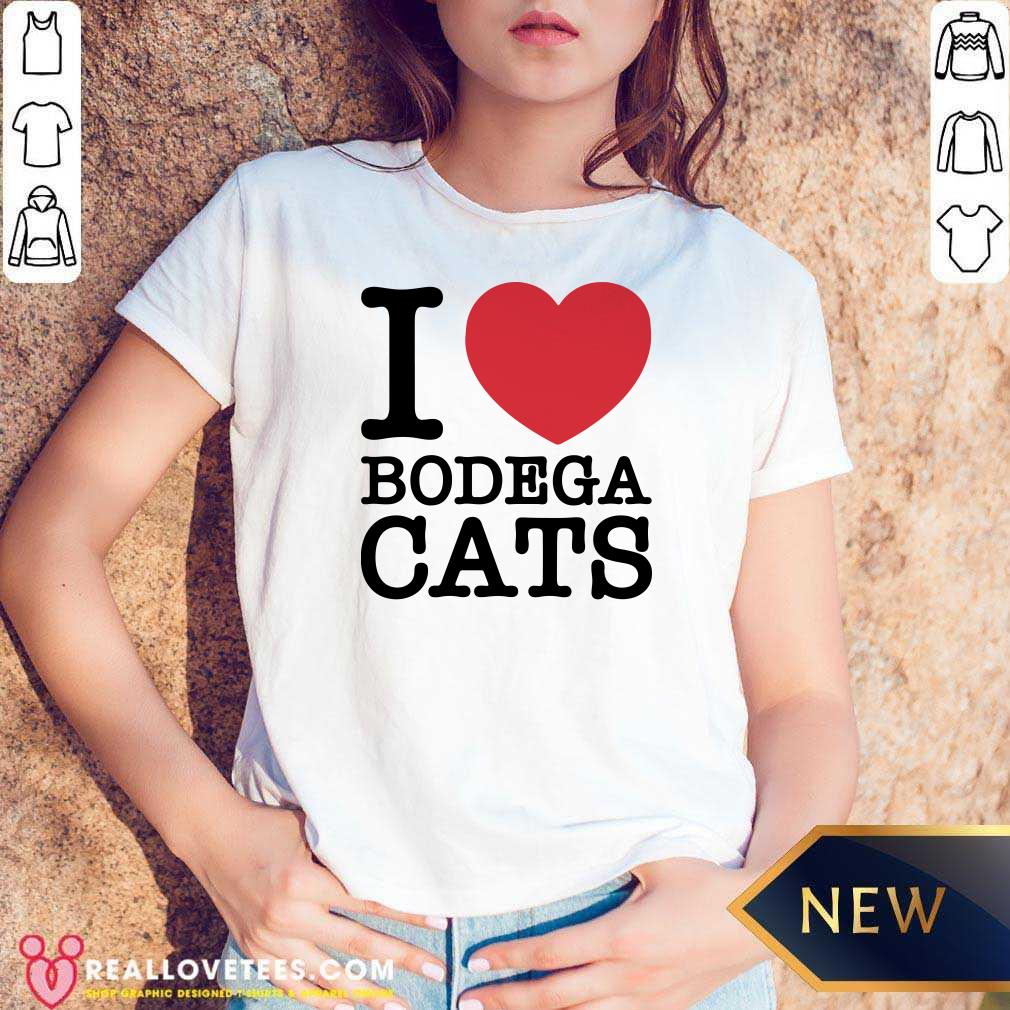 Sweet I Love Bodega Cats Shirt - Image 5