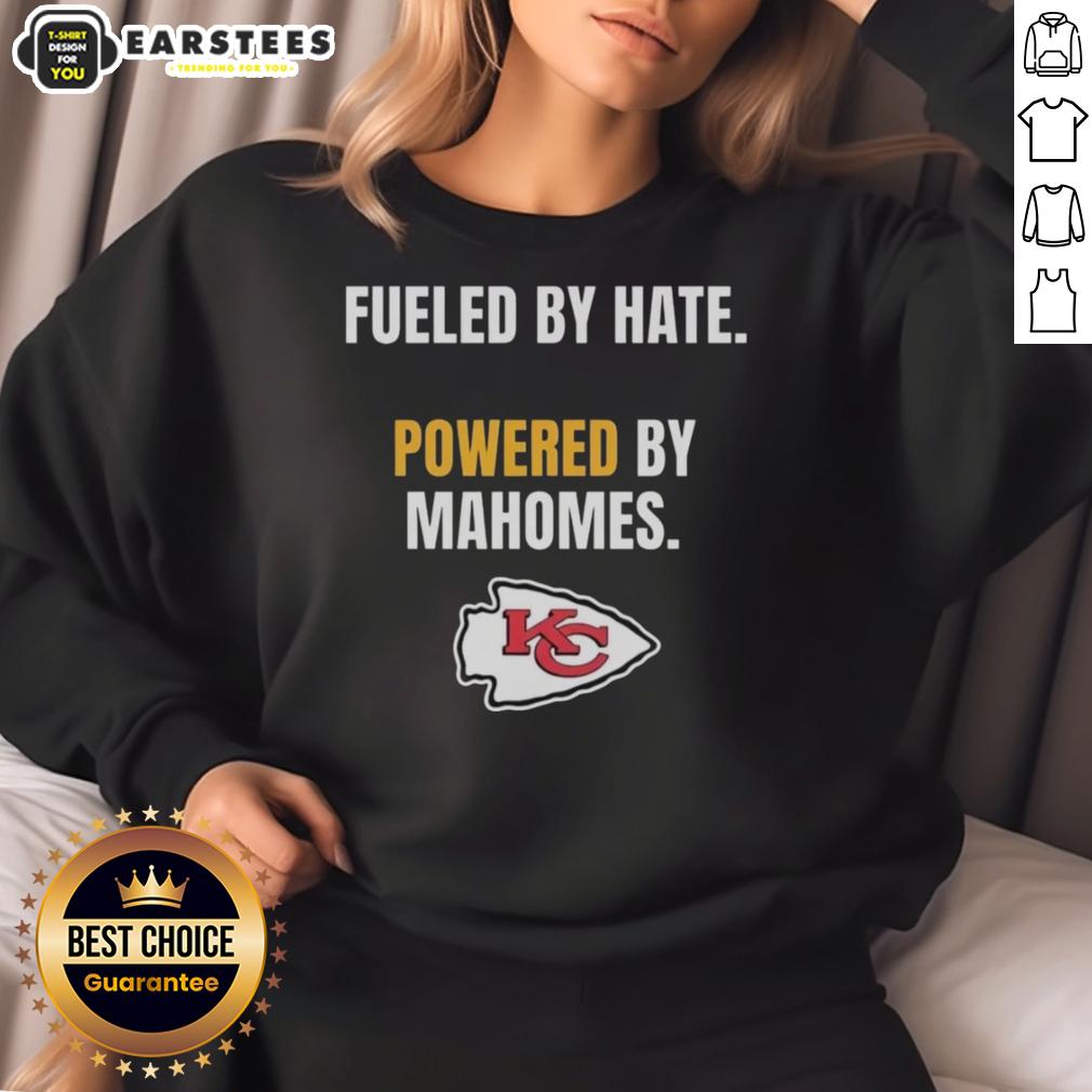 Awesome Kansas City Chiefs Fueled By Hate Powered By Mahomes T-Shirt - Image 5