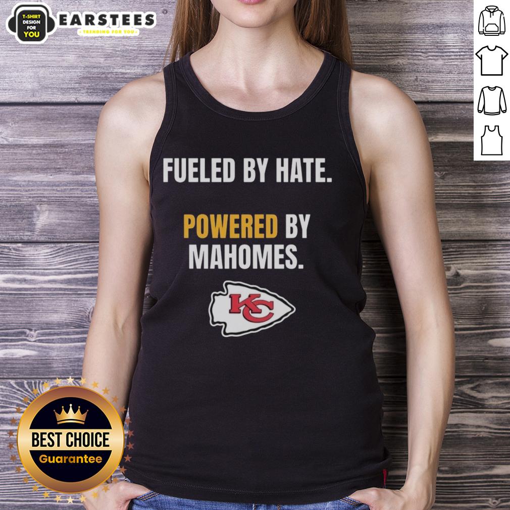 Awesome Kansas City Chiefs Fueled By Hate Powered By Mahomes T-Shirt - Image 4