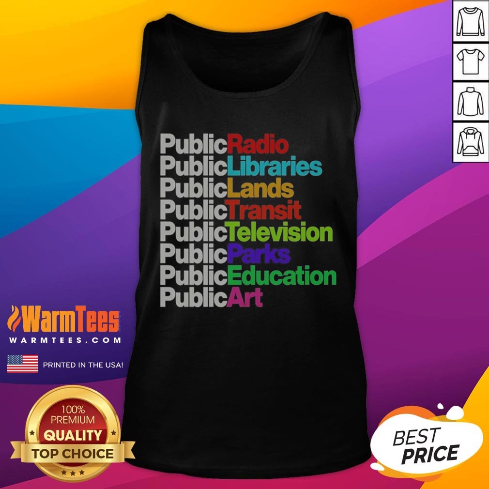 Awesome Public Libraries Radio Transit Parks Graphic Shirt - Image 5