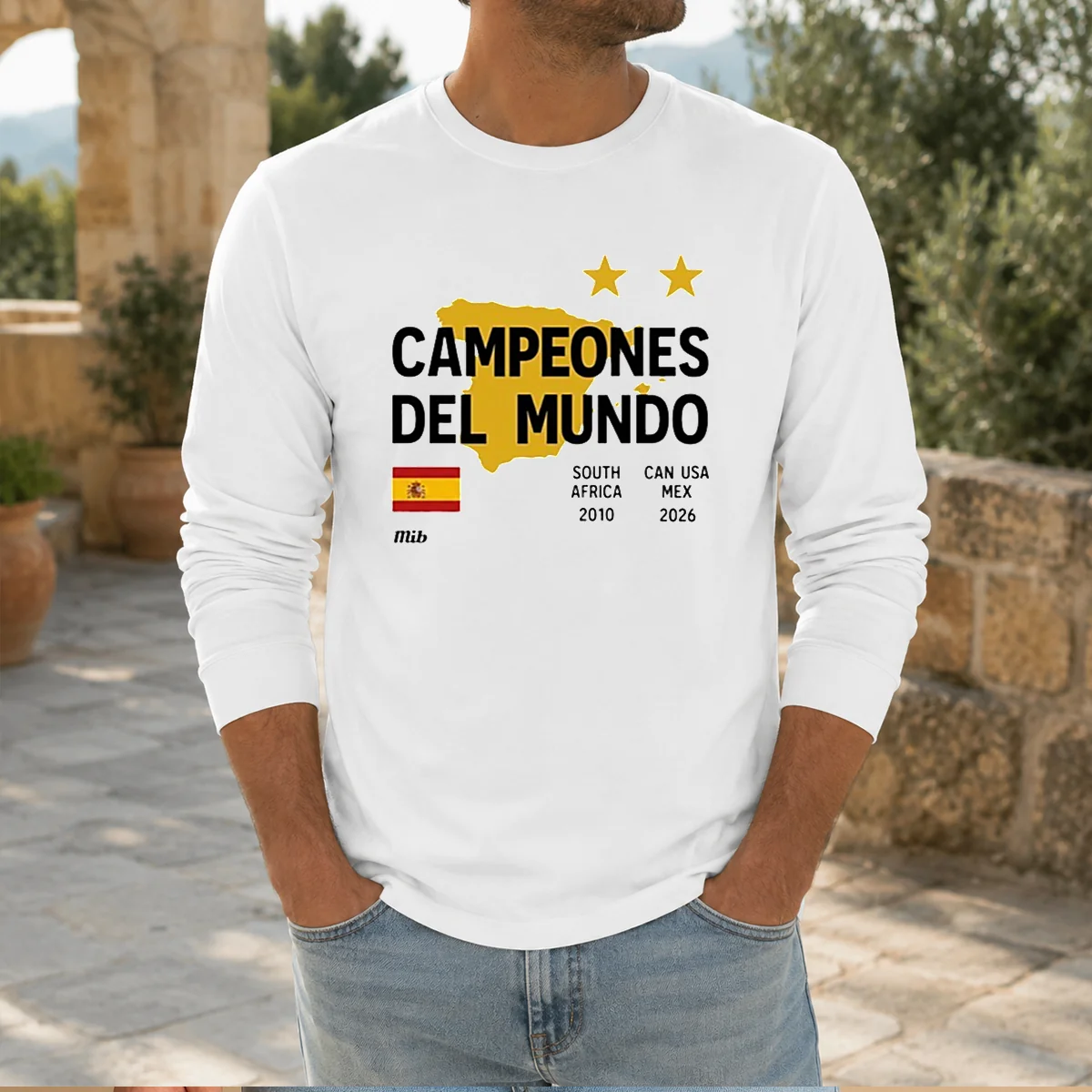 Original Spain Campeones Del Mundo 2010 South Africa And 2026 World Cup Shirt - Image 7