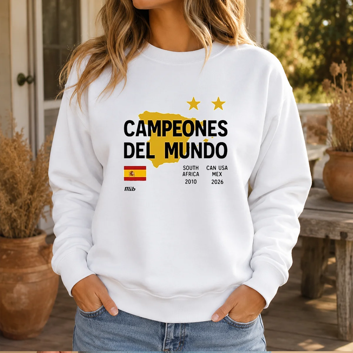 Original Spain Campeones Del Mundo 2010 South Africa And 2026 World Cup Shirt - Image 6