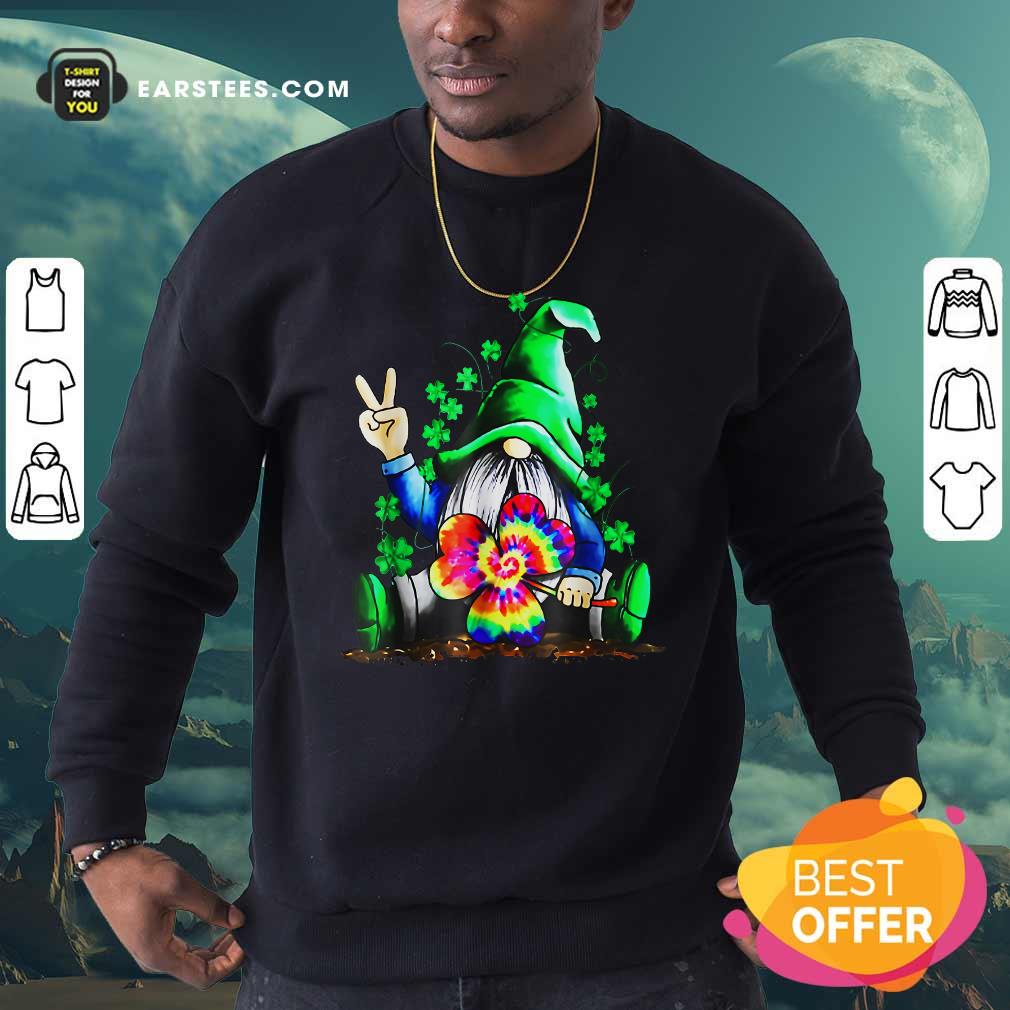 Perfect Hippie Gnome Happy Patricks Day Shirt - Image 5
