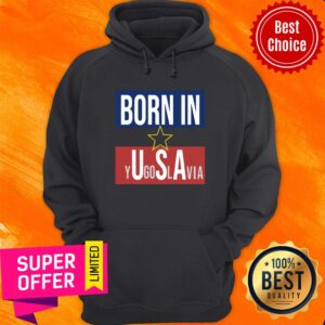 Alternative view of Funny Born In YugiohSlavia Shirt