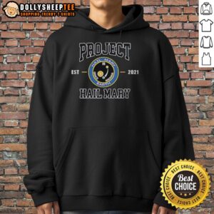 Alternative view of Official Project Hail Mary Earth Est 2021 T-Shirt