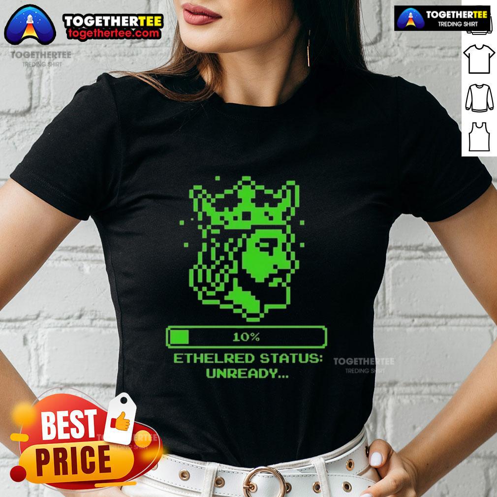 Hot Ethelred Status Unready King Of The English 8 Bit T-Shirt - Image 3