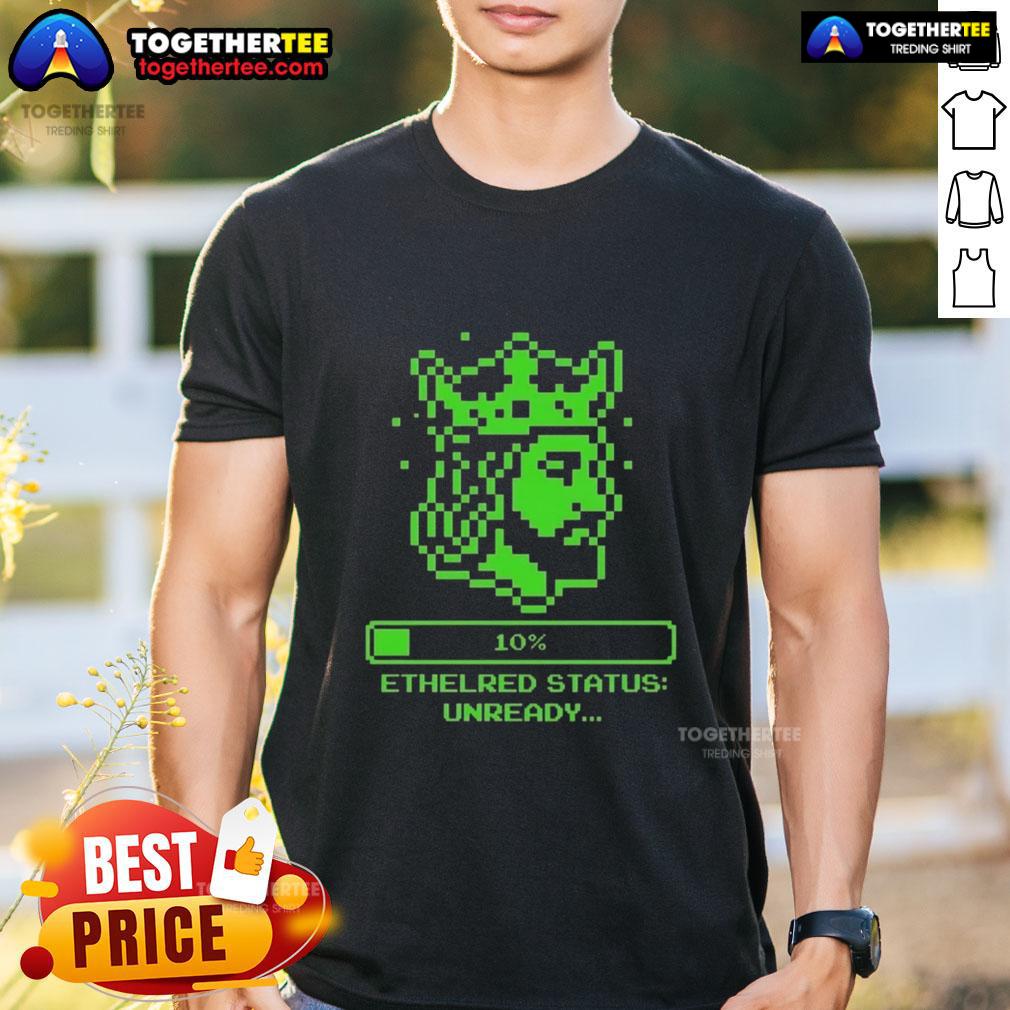 Hot Ethelred Status Unready King Of The English 8 Bit T-Shirt