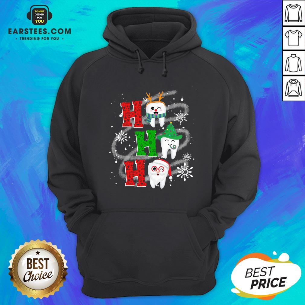 Nice Dental Ho Ho Ho Christmas Gift Shirt - Image 2