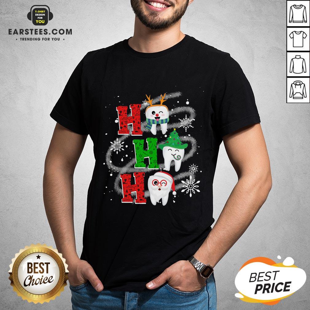 Nice Dental Ho Ho Ho Christmas Gift Shirt