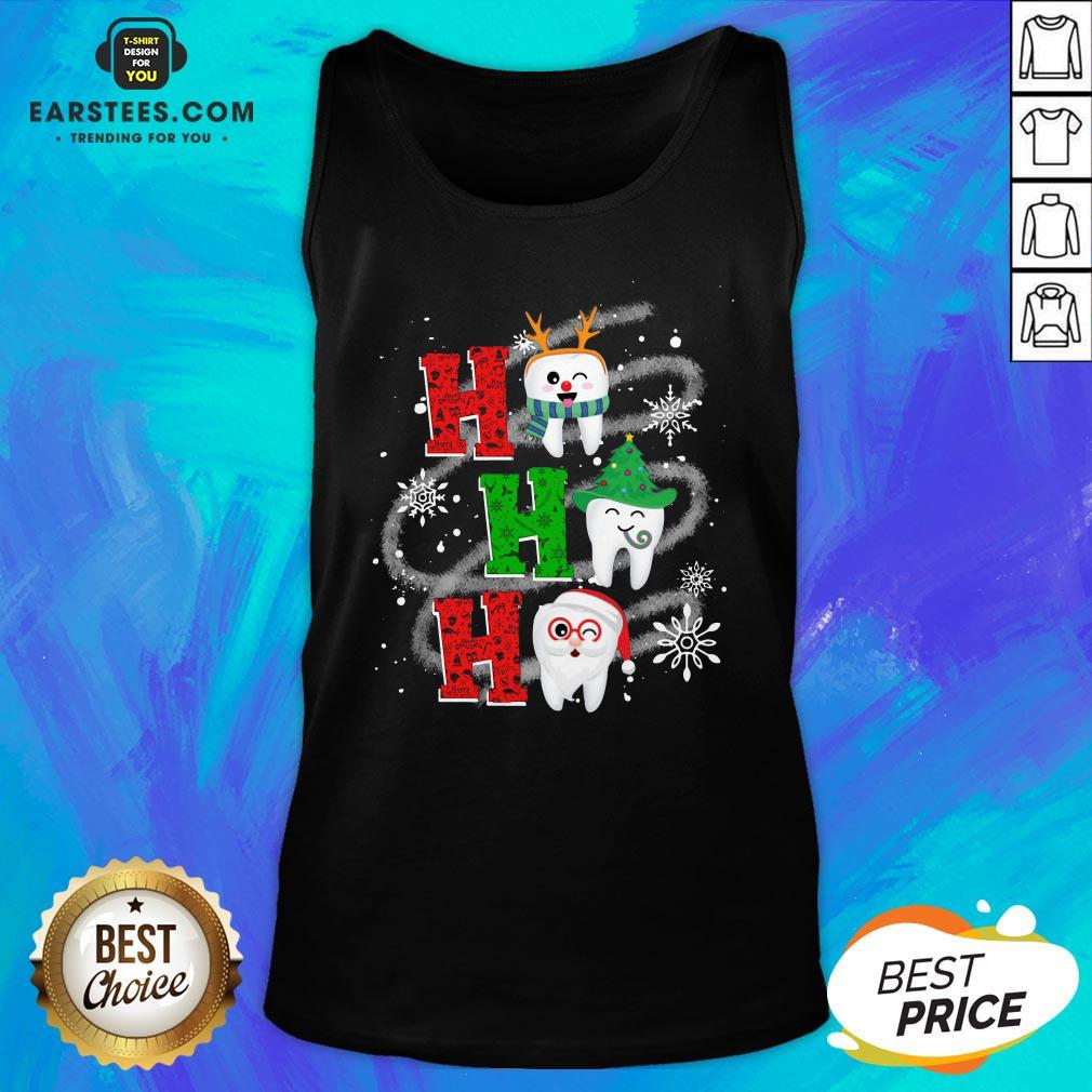 Nice Dental Ho Ho Ho Christmas Gift Shirt - Image 4
