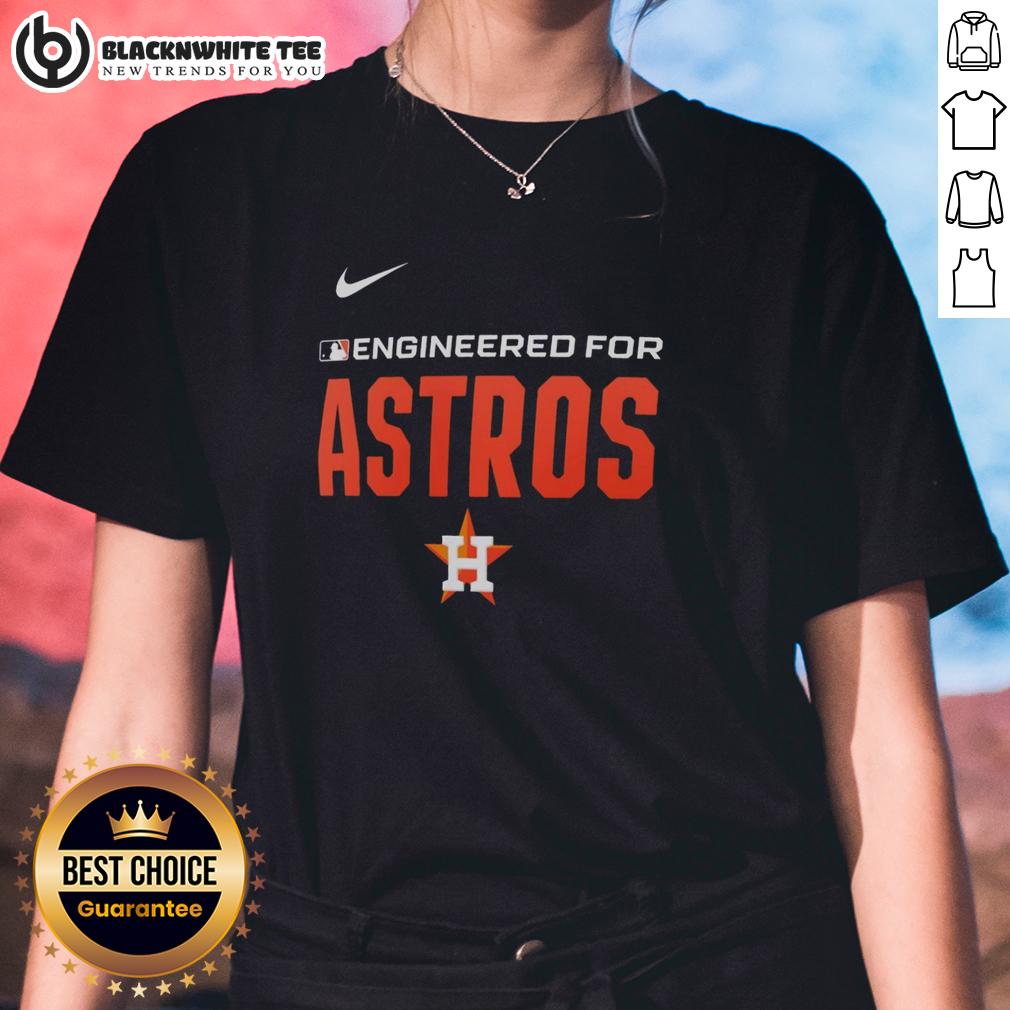 Top Engineered For Houston Astros MLB Logo T-Shirt - Image 4