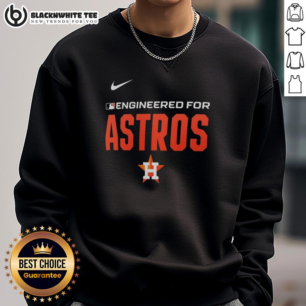 Top Engineered For Houston Astros MLB Logo T-Shirt - Image 2